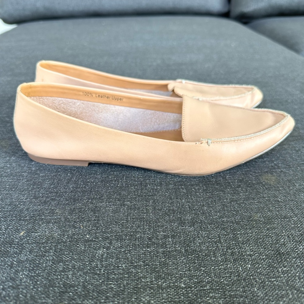 J Crew Slip On Leather Loafers | Size 7.5